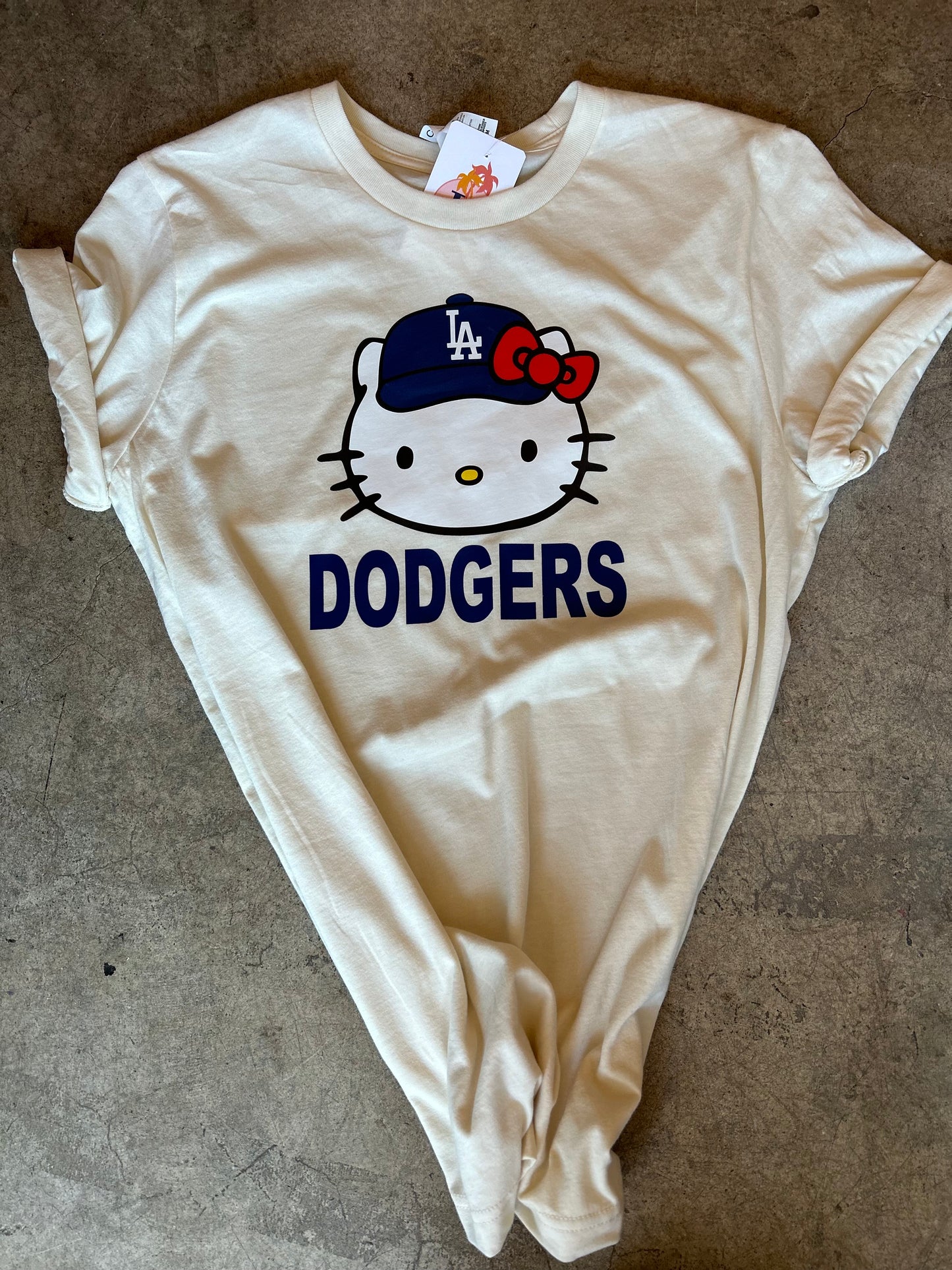 HK Dodgers bobble head tee