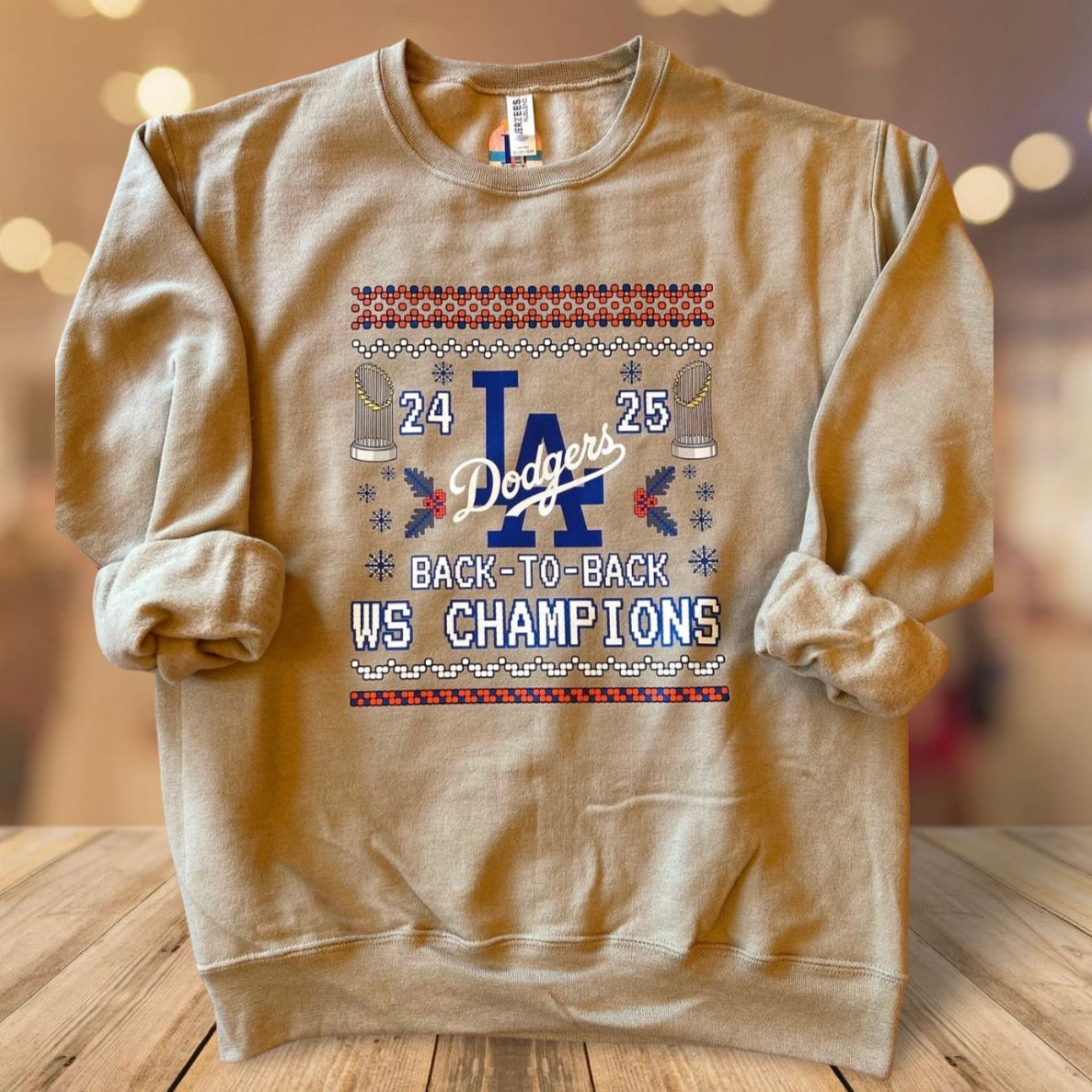 Dodgers holiday Sweater
