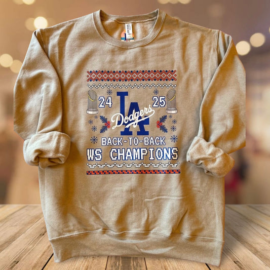 Dodgers holiday Sweater